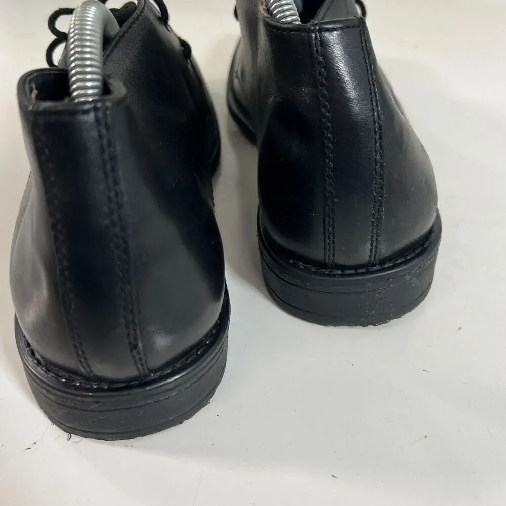 Clarks Black Leather Dessert Chukkas 66174‎ Boots 10